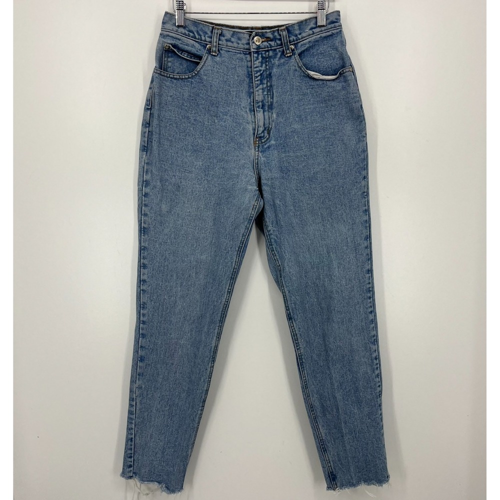 Anchor Blue Jeans Women's 11 Blue Vintage 90's Relaxed‎ Fit Mom Style High Rise